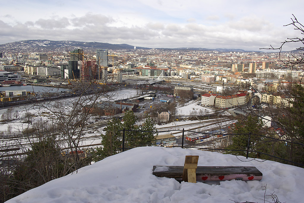 Utsiktsplass 3 vinterstid